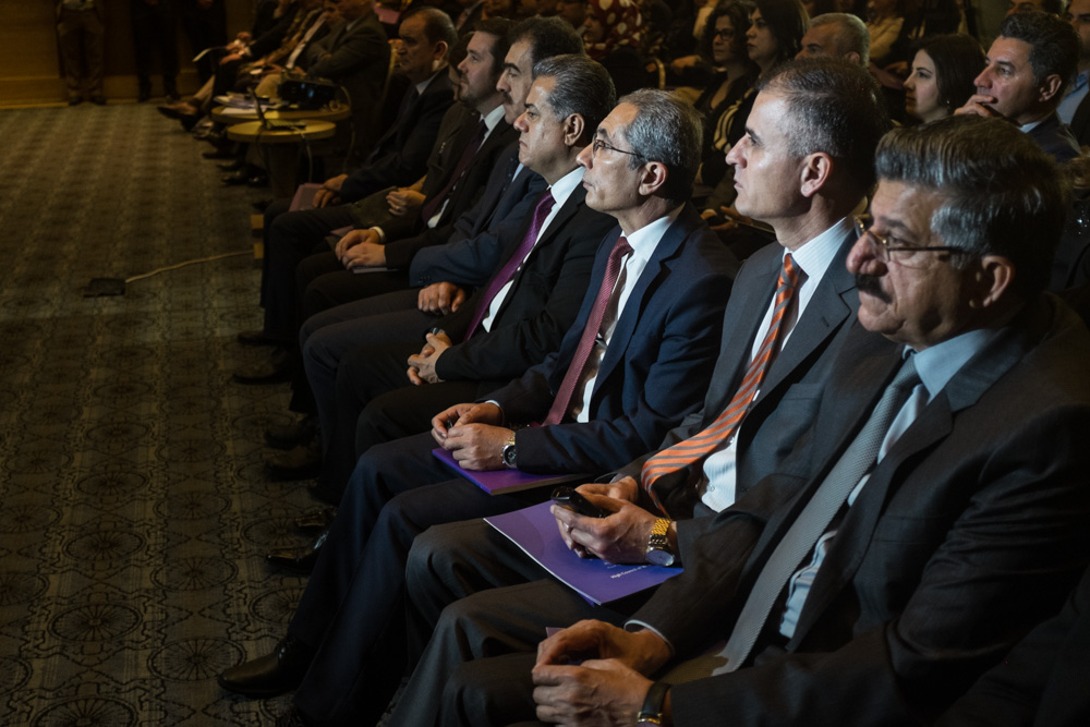 The International Protocol on Sexual Violence in Conflict was launched in Kurdish. April 19, 2016. (Photo: Kurdistan24 / Alexandre Afonso)